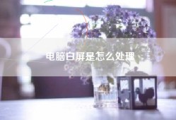 电脑白屏是怎么处理