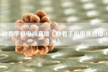秒看手机电视直播（秒看手机电视直播v1.30）