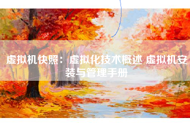 虚拟机快照：虚拟化技术概述 虚拟机安装与管理手册